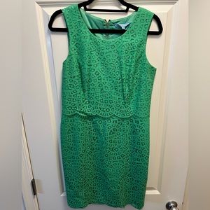 Antonio Melani green dress.